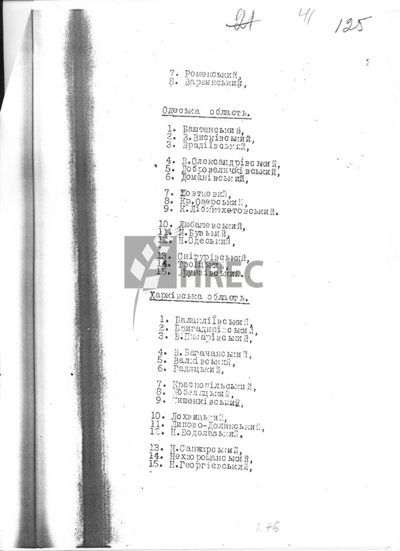 Додаток до протоколу Політбюро ЦК КП(б)У № 94
