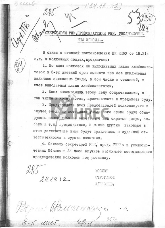 Постанова ЦК КП(б)У